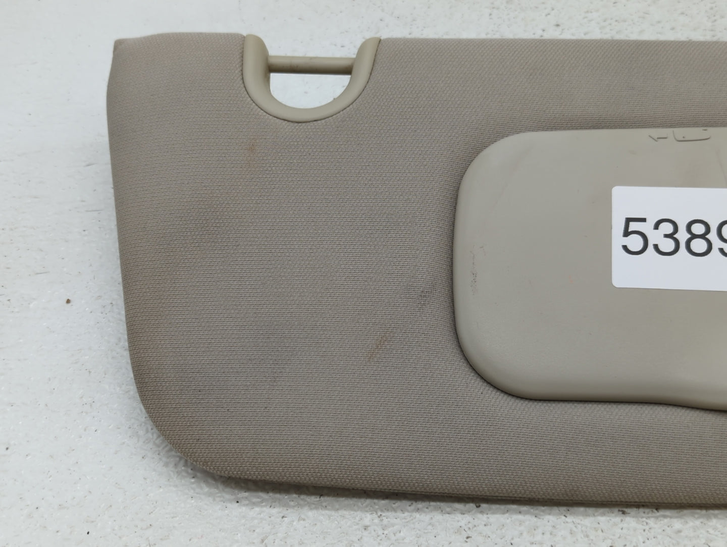 2009-2012 Dodge Caliber Sun Visor Shade Replacement Passenger Right Mirror Fits Fits 2009 2010 2011 2012 OEM Used Auto Parts