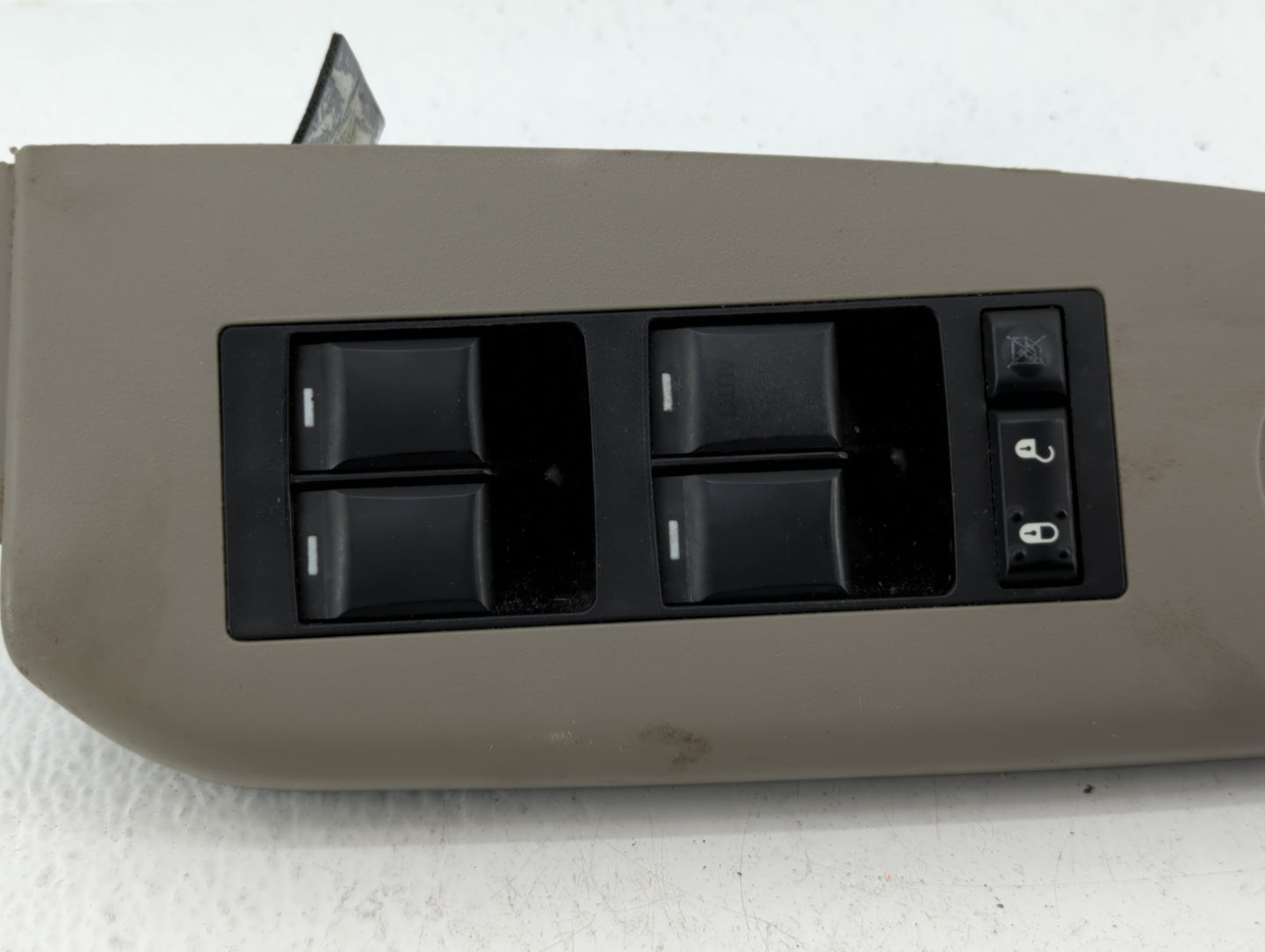 2011-2012 Dodge Caliber Master Power Window Switch Replacement Driver Side Left P/N:04602780AA Fits OEM Used Auto Parts - Oe