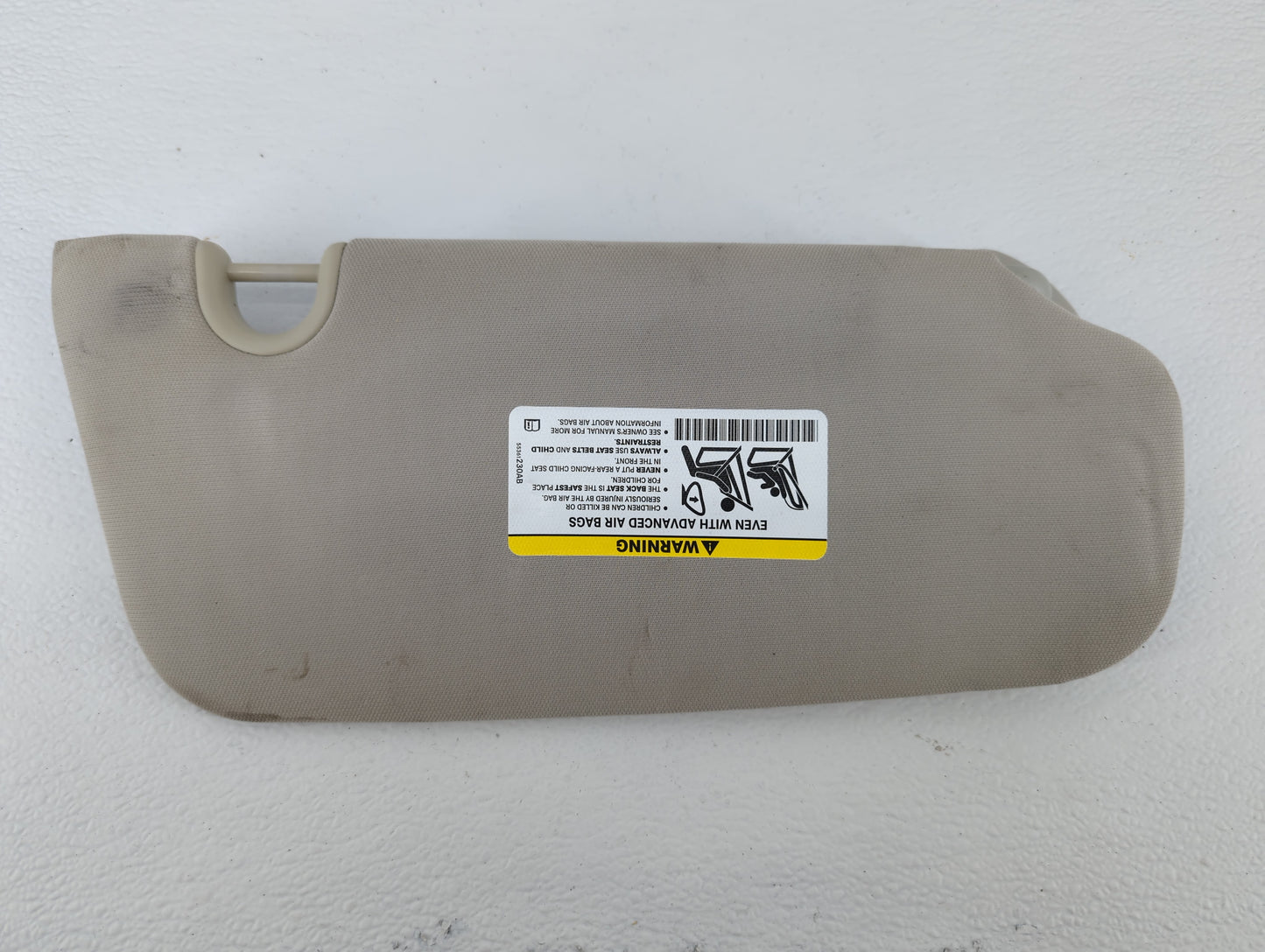 2009-2012 Dodge Caliber Sun Visor Shade Replacement Passenger Right Mirror Fits Fits 2009 2010 2011 2012 OEM Used Auto Parts