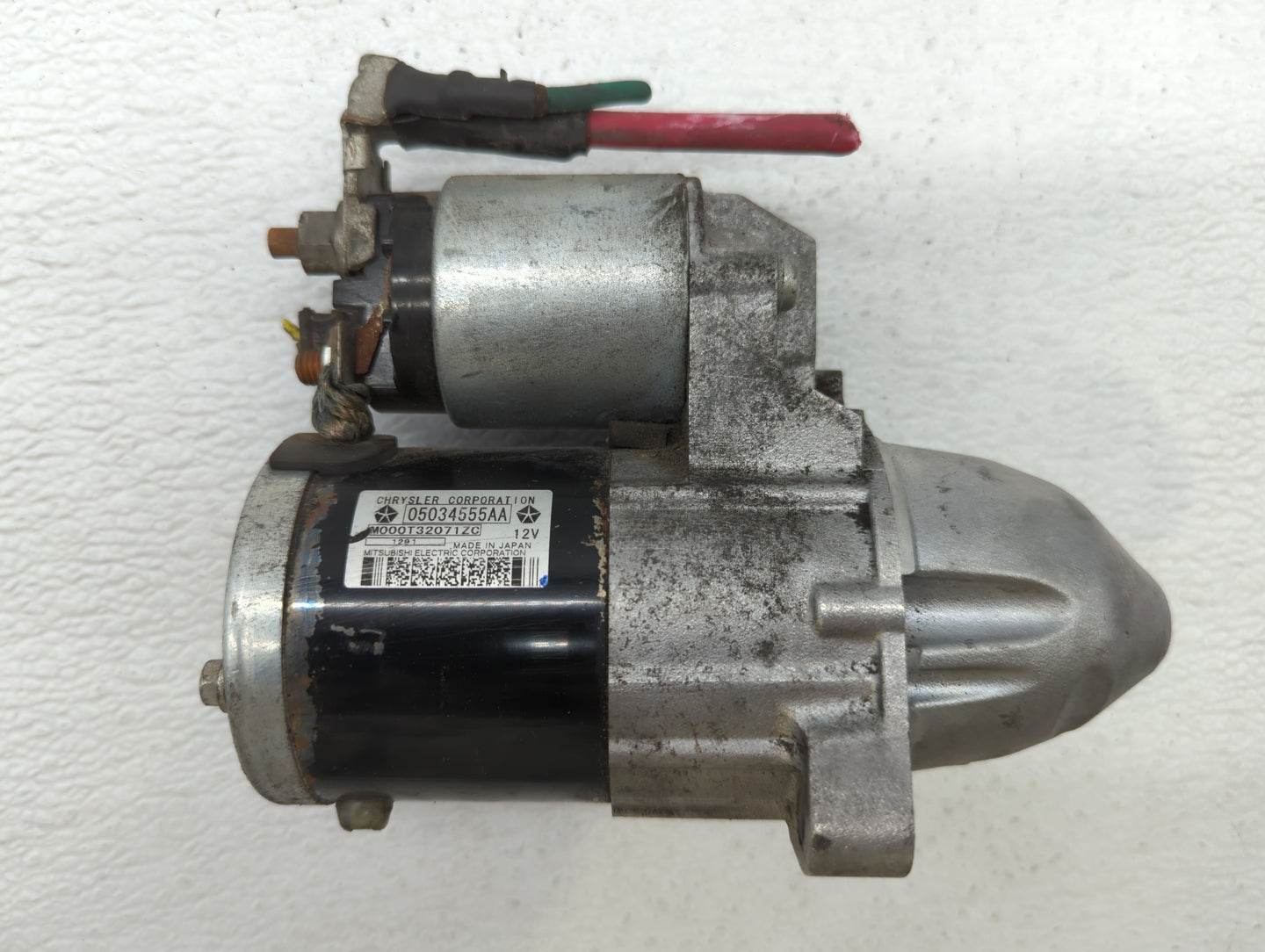 2007-2012 Dodge Caliber Car Starter Motor Solenoid OEM P/N:M000T32071ZC 05034555AA Fits OEM Used Auto Parts - Oemusedautopar