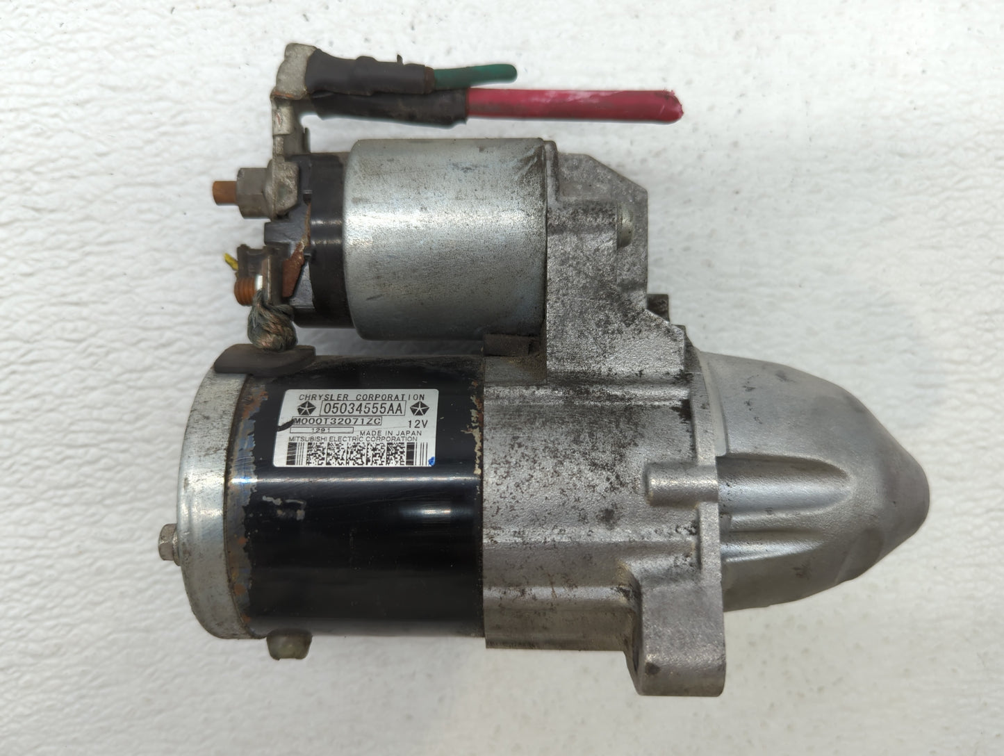 2007-2012 Dodge Caliber Car Starter Motor Solenoid OEM P/N:M000T32071ZC 05034555AA Fits OEM Used Auto Parts - Oemusedautopar