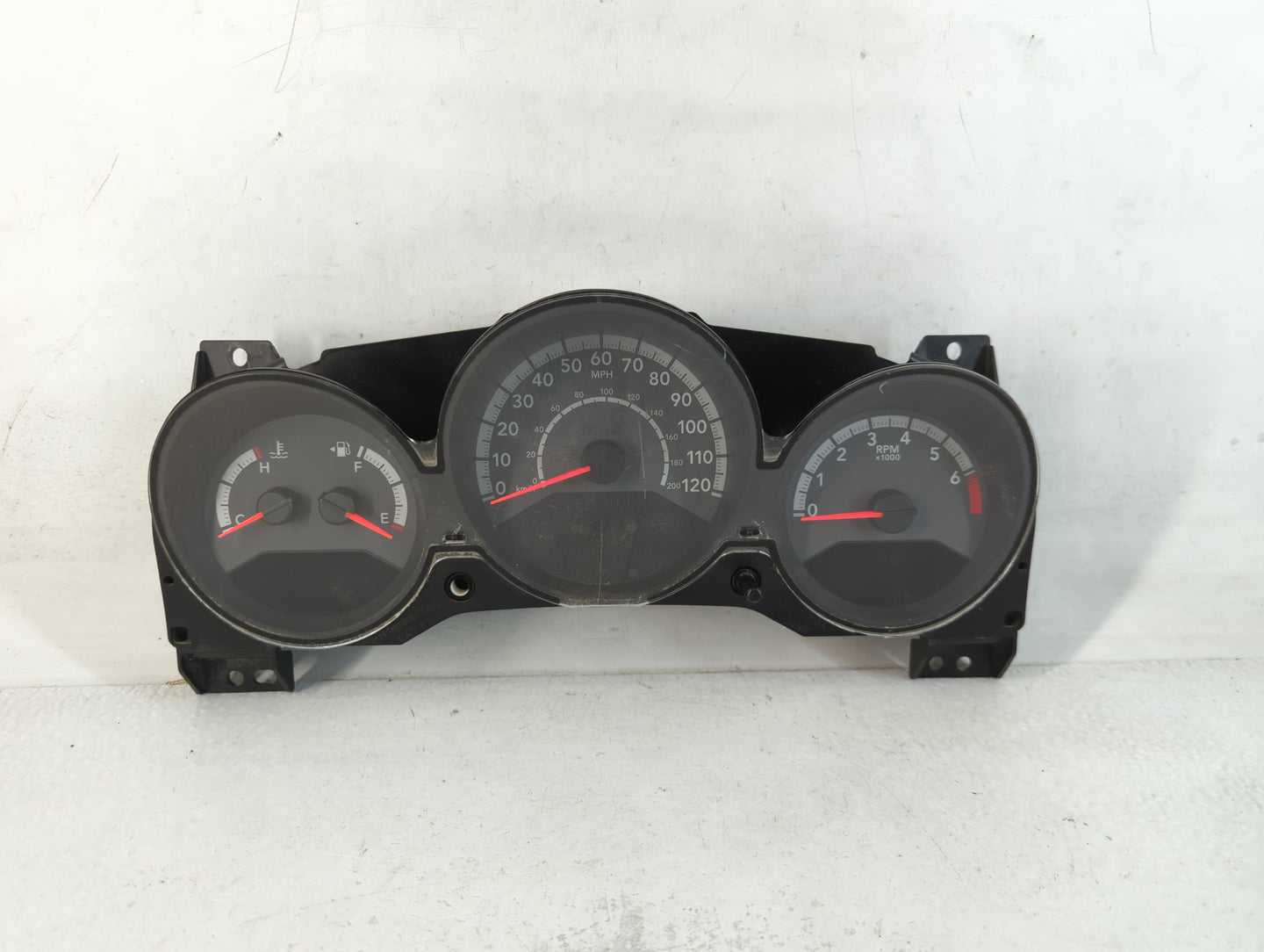 2011-2012 Dodge Caliber Instrument Cluster Speedometer Gauges P/N:P68087323AD Fits Fits 2011 2012 OEM Used Auto Parts - Oemu