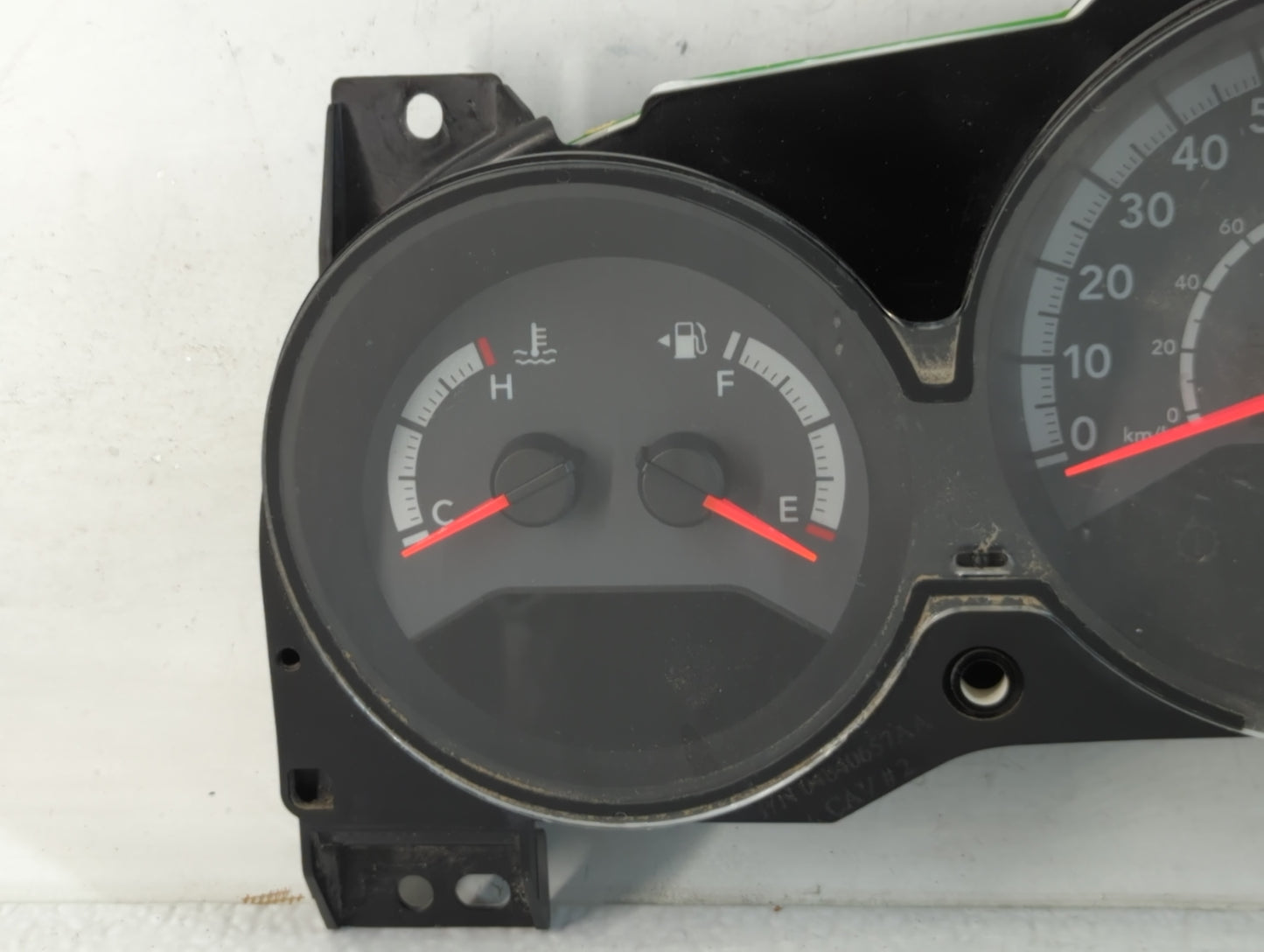 2011-2012 Dodge Caliber Instrument Cluster Speedometer Gauges P/N:P68087323AD Fits Fits 2011 2012 OEM Used Auto Parts - Oemu