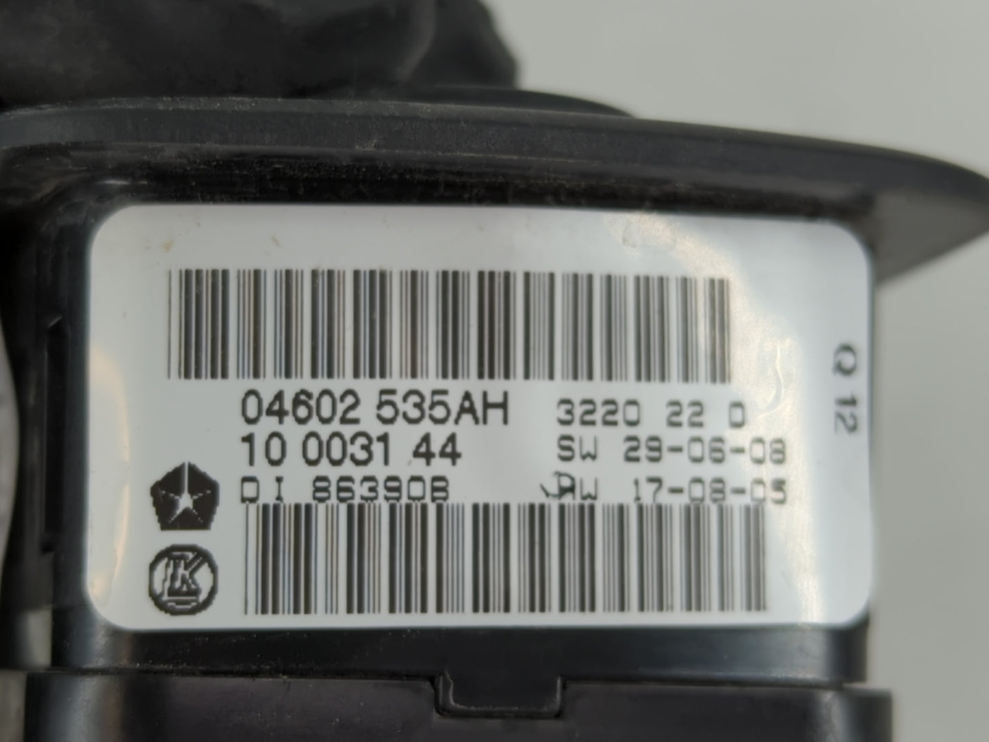 2011 Dodge Caravan Master Power Window Switch Replacement Driver Side Left P/N:04602535AH Fits Fits 2008 2009 2010 OEM Used 