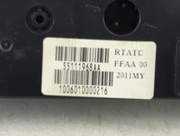 2011 Dodge Caravan Climate Control Module Temperature AC/Heater Replacement P/N:55111968AA Fits Fits 2012 OEM Used Auto Part
