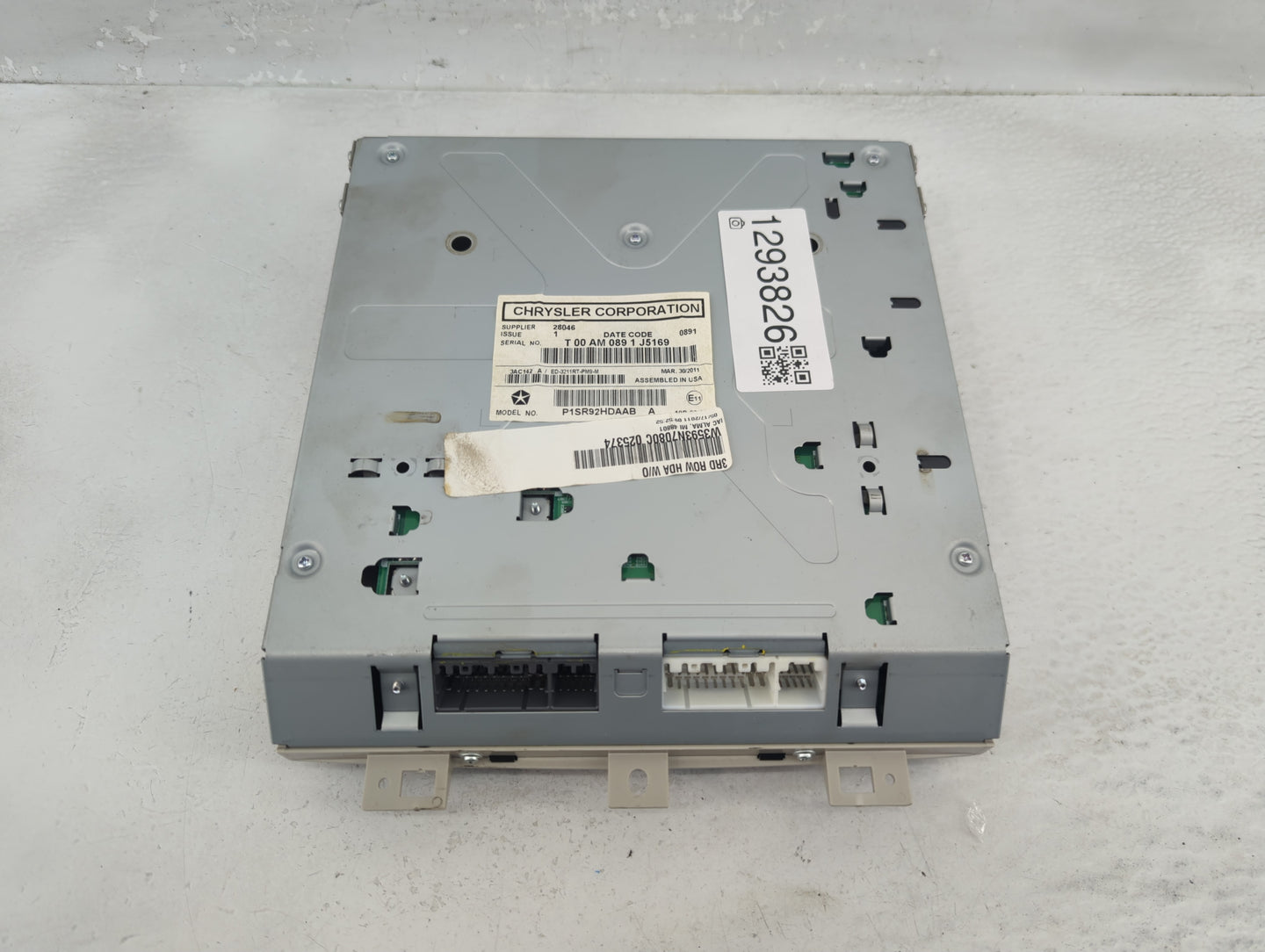 Dodge Caravan Information Display Screen - Oemusedautoparts1.com