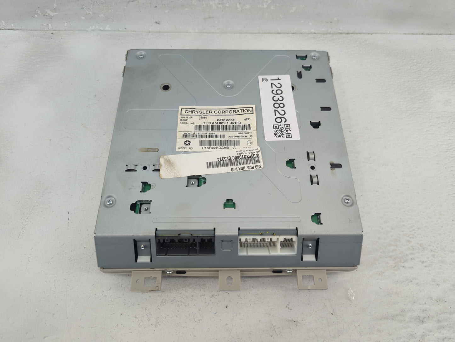 Dodge Caravan Information Display Screen - Oemusedautoparts1.com