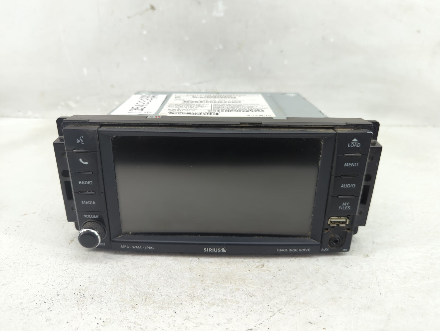 2011 Dodge Caravan Radio AM FM Cd Player Receiver Replacement P/N:P05064879AG Fits Fits 2008 2009 2010 2014 OEM Used Auto Pa
