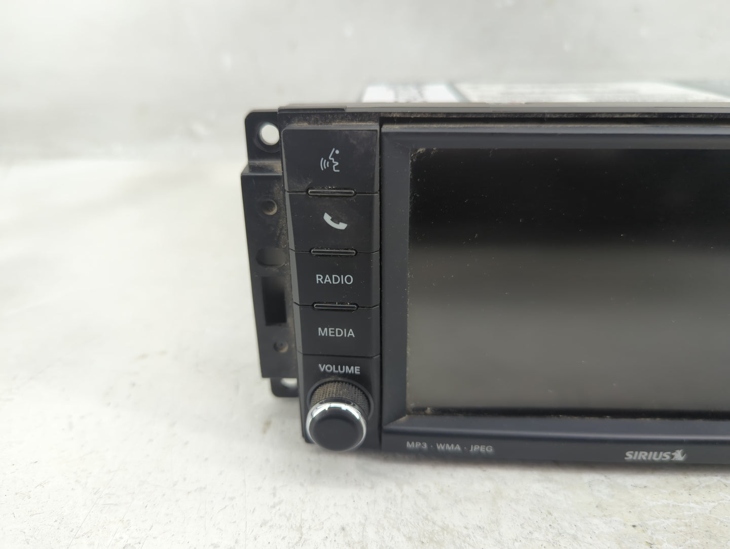 2011 Dodge Caravan Radio AM FM Cd Player Receiver Replacement P/N:P05064879AG Fits Fits 2008 2009 2010 2014 OEM Used Auto Pa