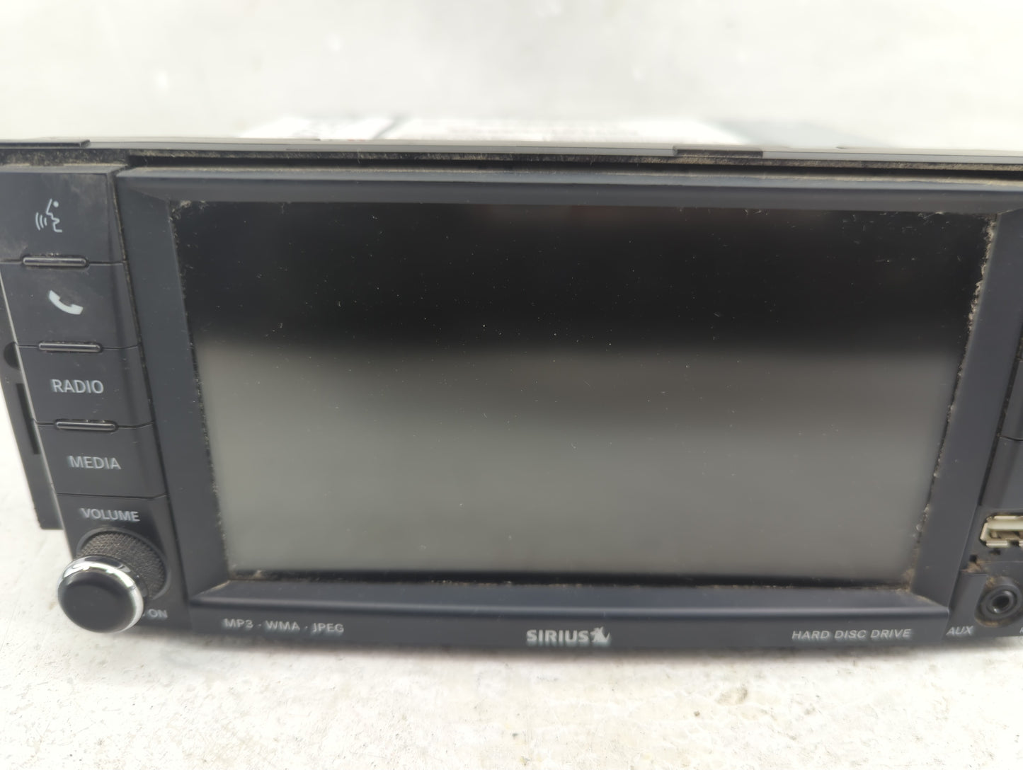 2011 Dodge Caravan Radio AM FM Cd Player Receiver Replacement P/N:P05064879AG Fits Fits 2008 2009 2010 2014 OEM Used Auto Pa