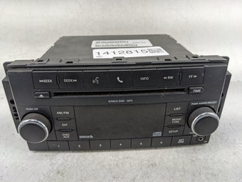 compare product 2011 Dodge Caravan Radio AM FM Cd Player Receiver Replacement P/N:05091228AD Fits Fits 2008 2009 2010 OEM Used Auto Parts