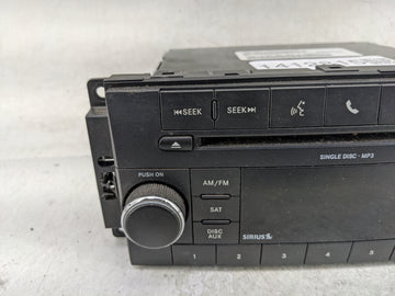 2011 Dodge Caravan Radio AM FM Cd Player Receiver Replacement P/N:05091228AD Fits Fits 2008 2009 2010 OEM Used Auto Parts