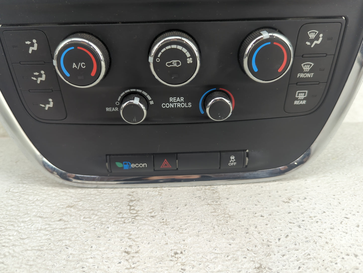 2011 Dodge Caravan Climate Control Module Temperature AC/Heater Replacement P/N:P55111240AC Fits OEM Used Auto Parts - Oemus