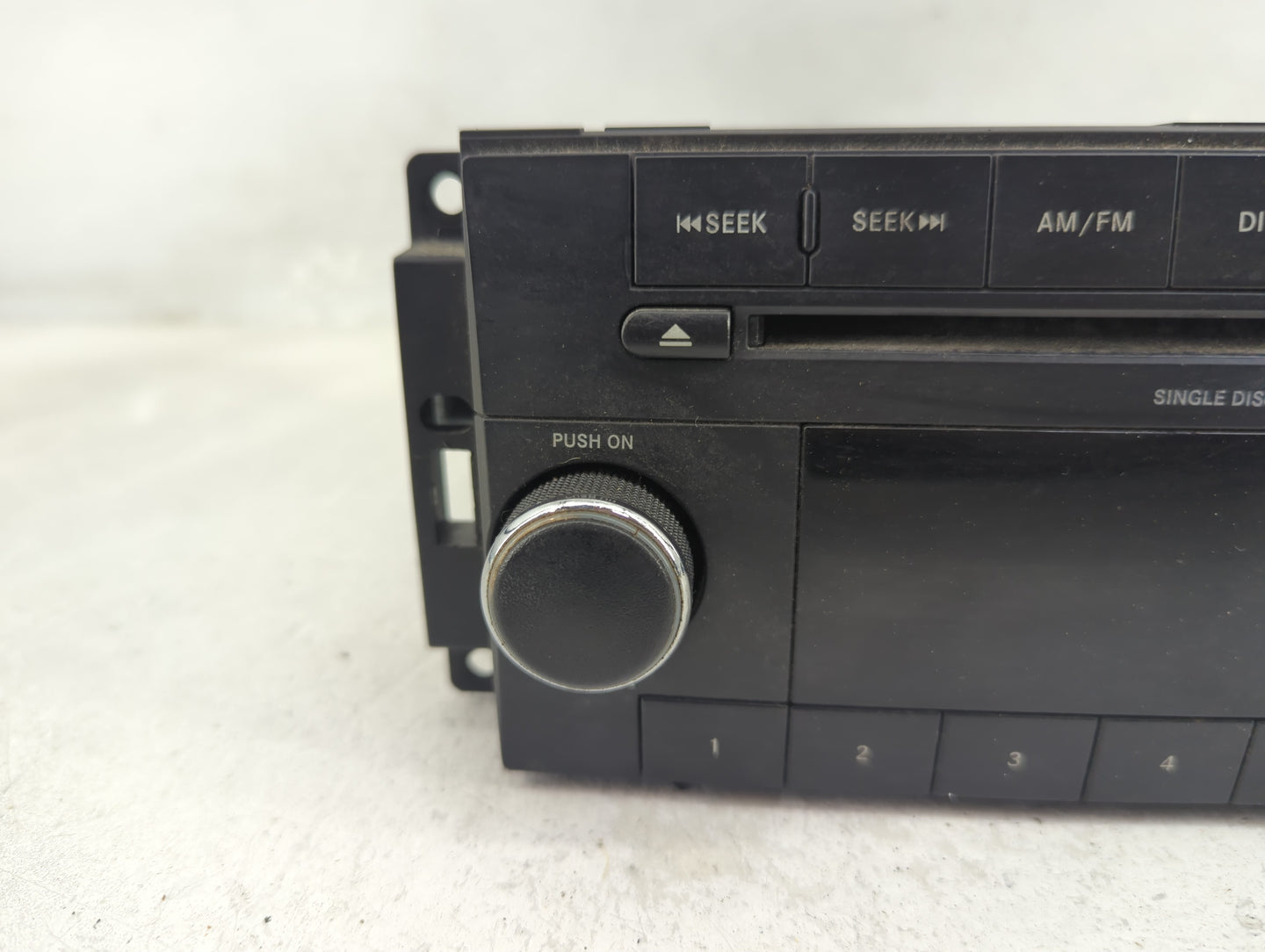 2011 Dodge Caravan Radio AM FM Cd Player Receiver Replacement P/N:P05091224AD Fits Fits 2008 2009 2010 OEM Used Auto Parts -