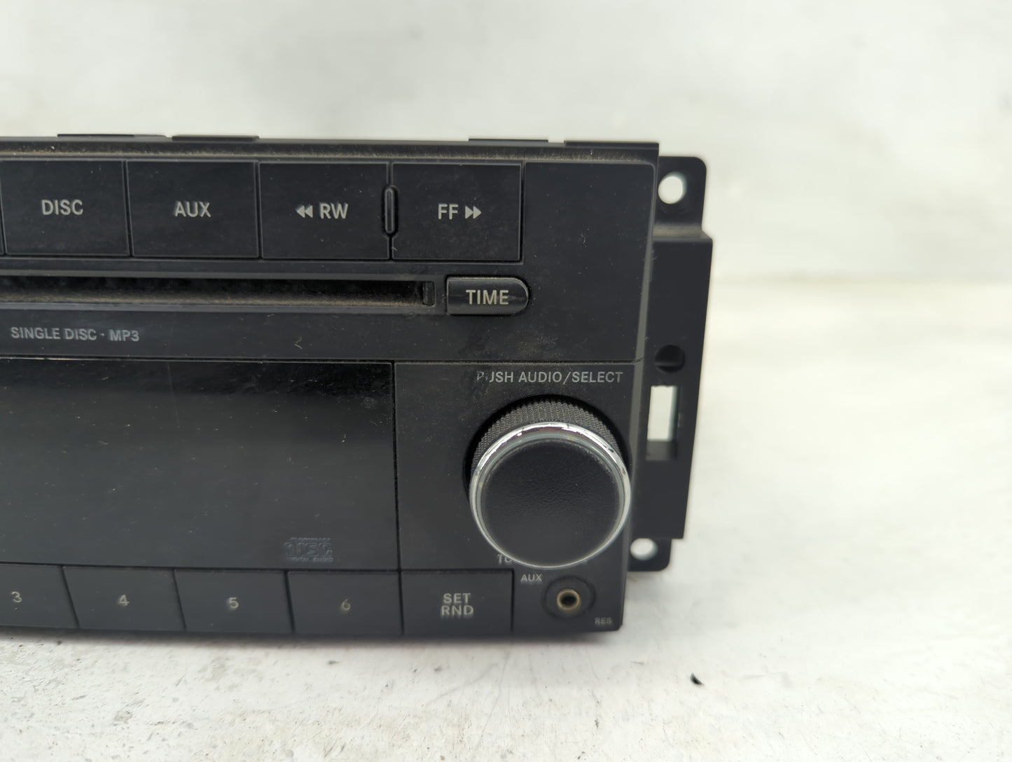 2011 Dodge Caravan Radio AM FM Cd Player Receiver Replacement P/N:P05091224AD Fits Fits 2008 2009 2010 OEM Used Auto Parts -