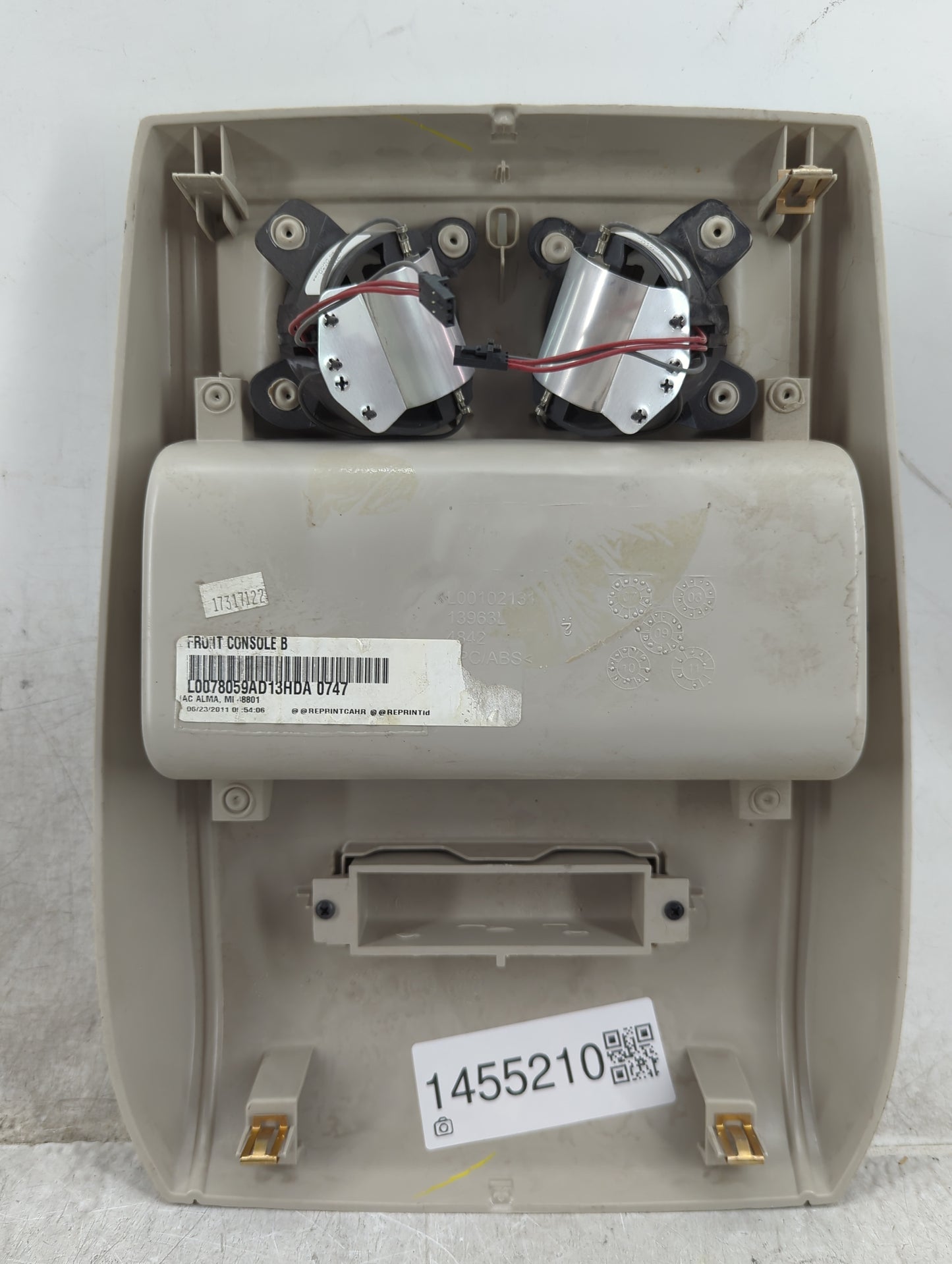 2011 Dodge Caravan Overhead Roof Console - Oemusedautoparts1.com