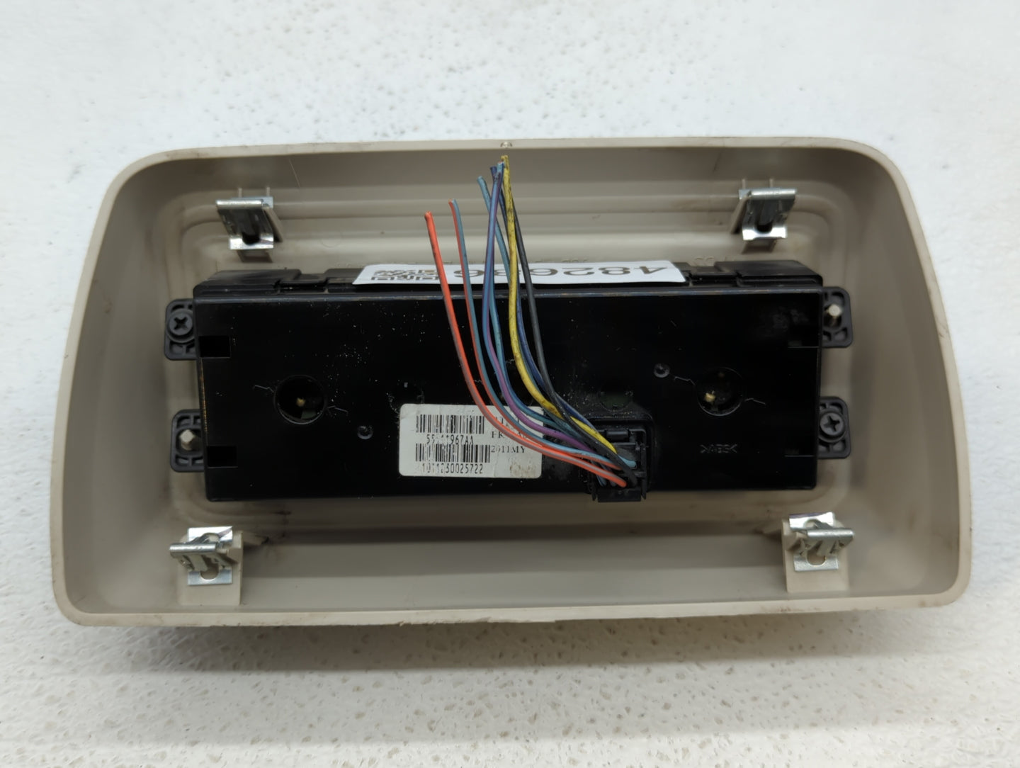 2011 Dodge Caravan Climate Control Module Temperature AC/Heater Replacement P/N:P55111967AA P55111240AI Fits OEM Used Auto P