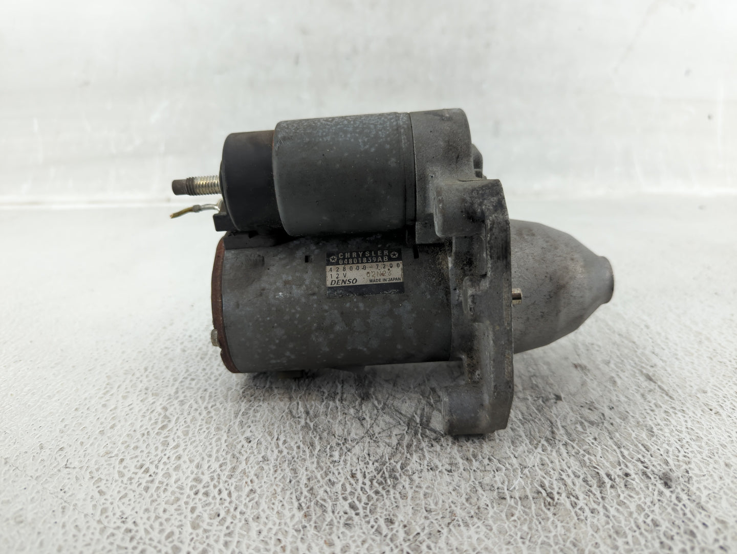2011 Dodge Caravan Car Starter Motor Solenoid OEM P/N:428000-7200 04801839AB Fits OEM Used Auto Parts - Oemusedautoparts1.co