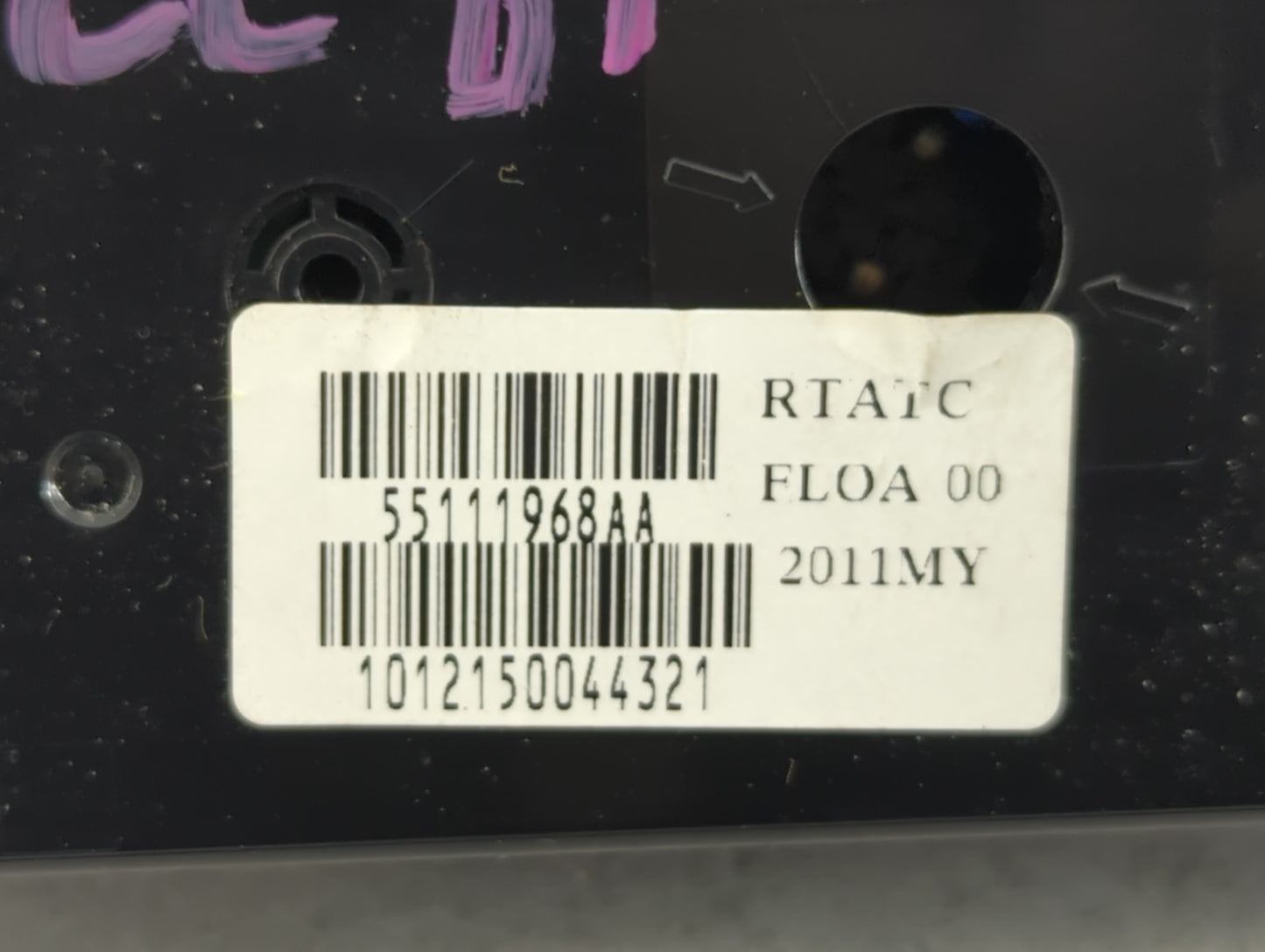 2011 Dodge Caravan Climate Control Module Temperature AC/Heater Replacement P/N:1012150044321 55111968AA Fits Fits 2012 OEM 