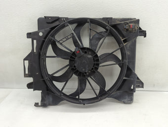 compare product Dodge Caravan Left Radiator Fan Motor Assembly Black