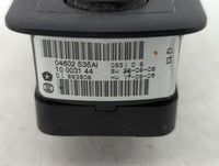 2011 Dodge Caravan Master Power Window Switch Replacement Driver Side Left P/N:04602 535AI Fits Fits 2008 2009 2010 OEM Used
