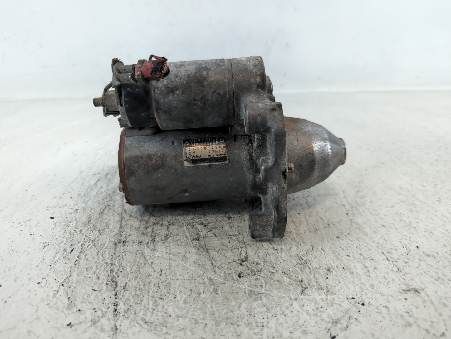 2011 Dodge Caravan Car Starter Motor Solenoid OEM P/N:428000-7200 Fits Fits 2012 2013 2014 2015 2016 2017 2018 2019 2020 202