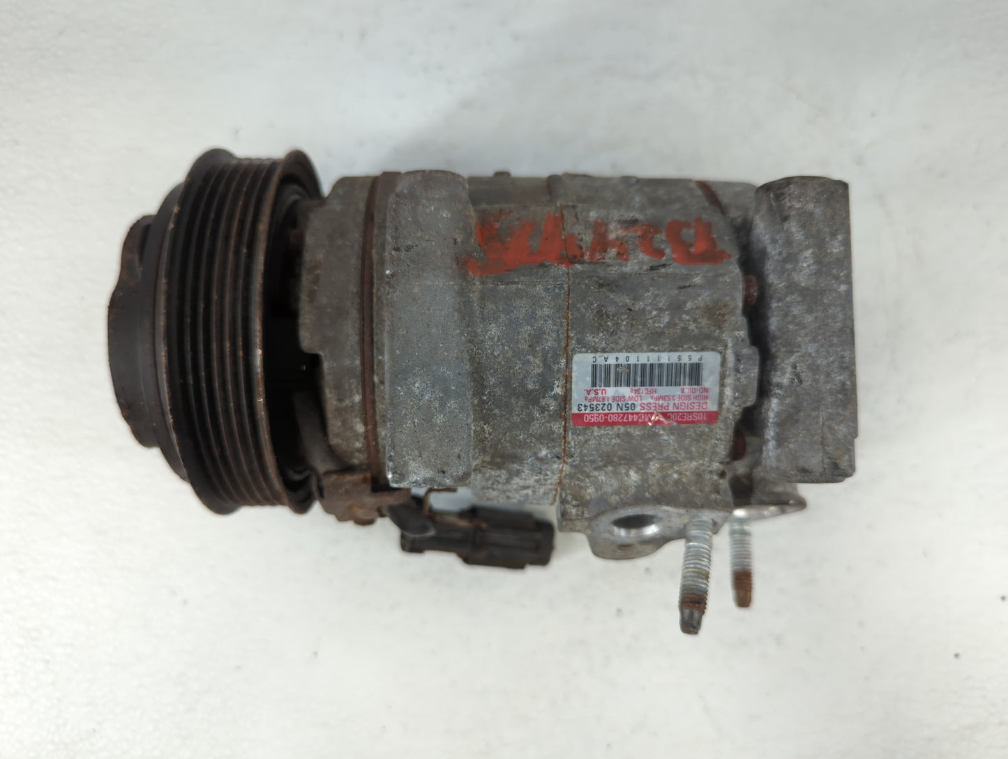 Dodge Caravan Air Conditioning A/c Ac Compressor Oem - Oemusedautoparts1.com