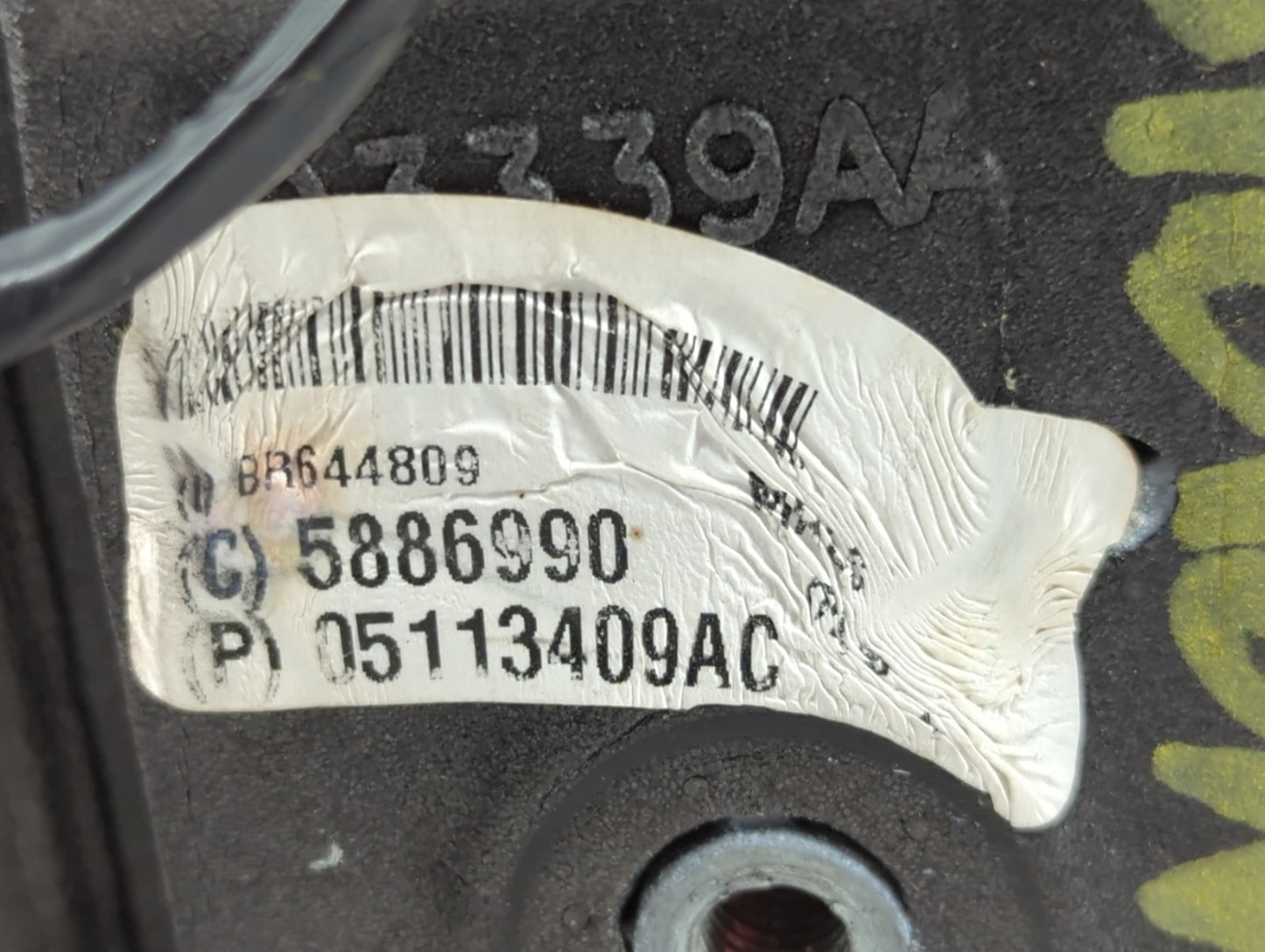 2011 Dodge Caravan Driver Side View Mirror - Left Door Mirror OEM Used - Oemusedautoparts1.com