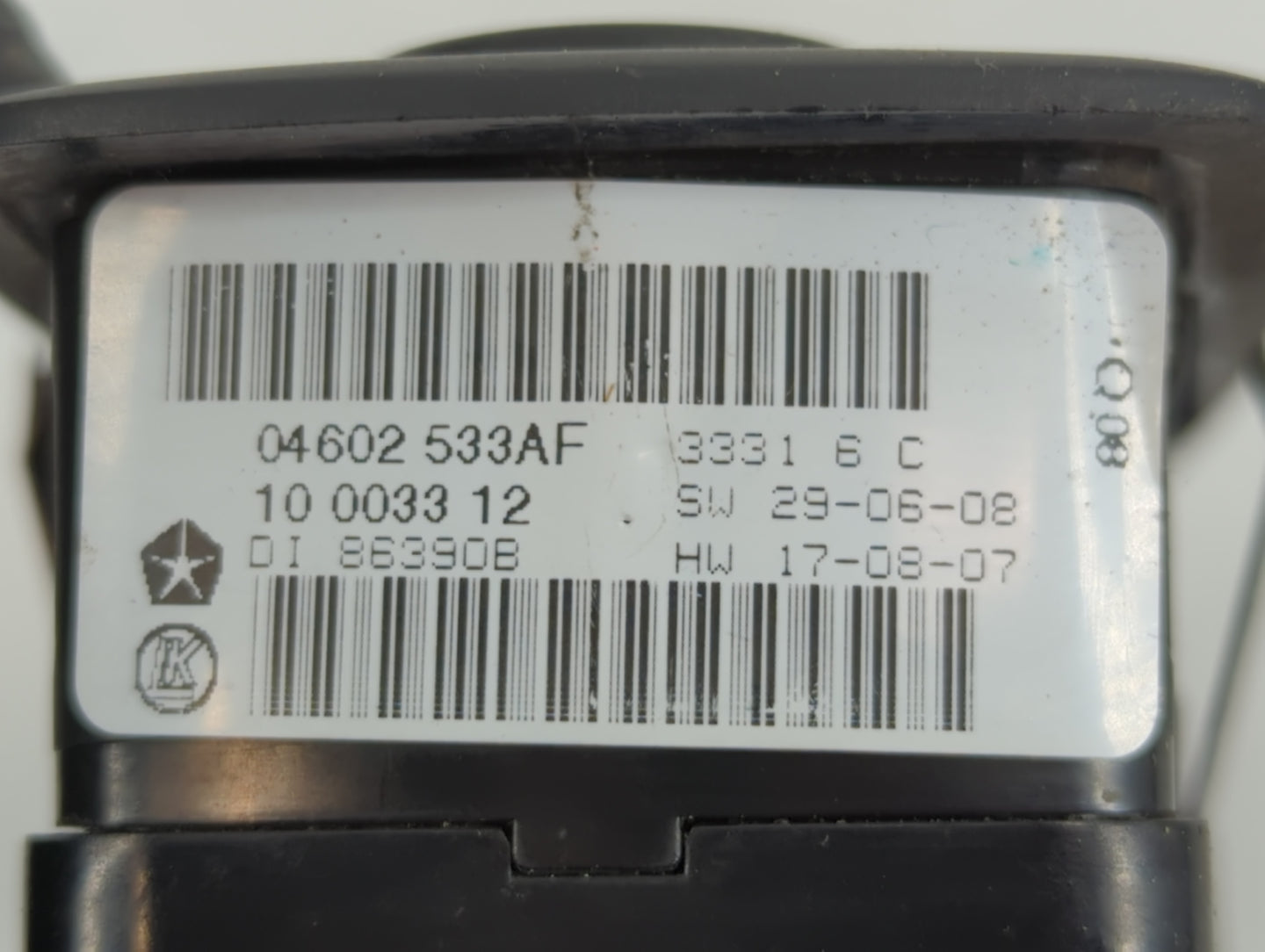 2011 Dodge Caravan Master Power Window Switch Replacement Driver Side Left P/N:10 0033 12 04602533AF Fits Fits 2008 2009 201