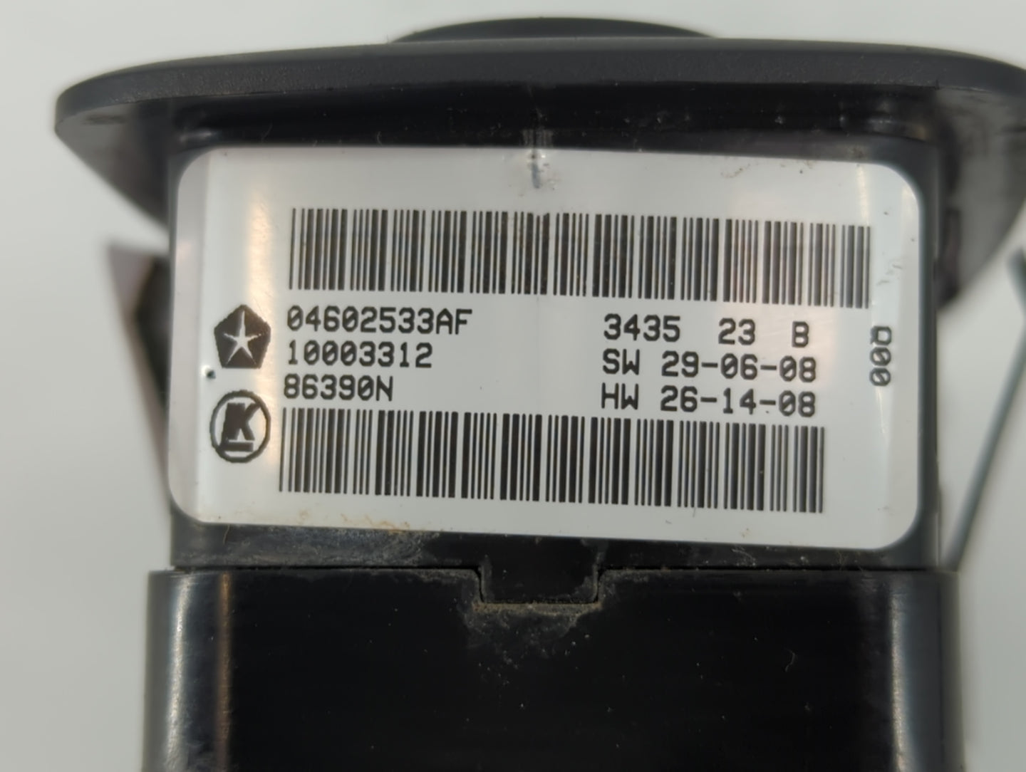 2011 Dodge Caravan Master Power Window Switch Replacement Driver Side Left P/N:10 0033 12 04602533AF Fits Fits 2008 2009 201