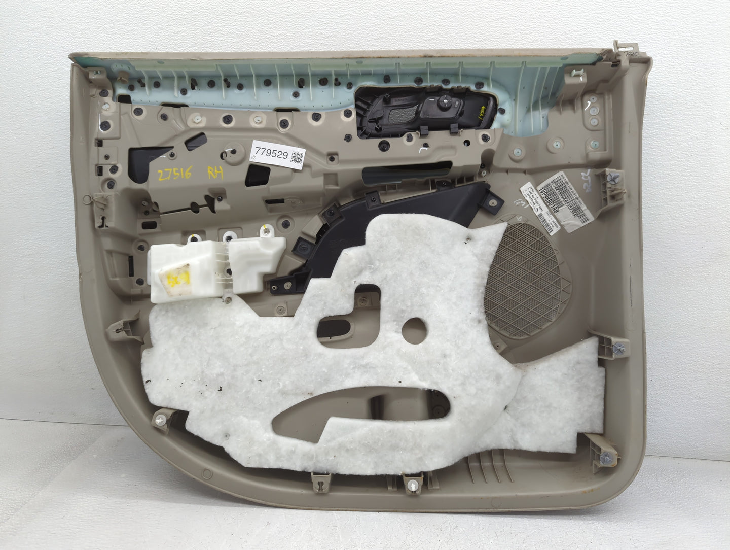 2011 Dodge Caravan Front Right Passenger Interior Door Panel Trim Grey - Oemusedautoparts1.com