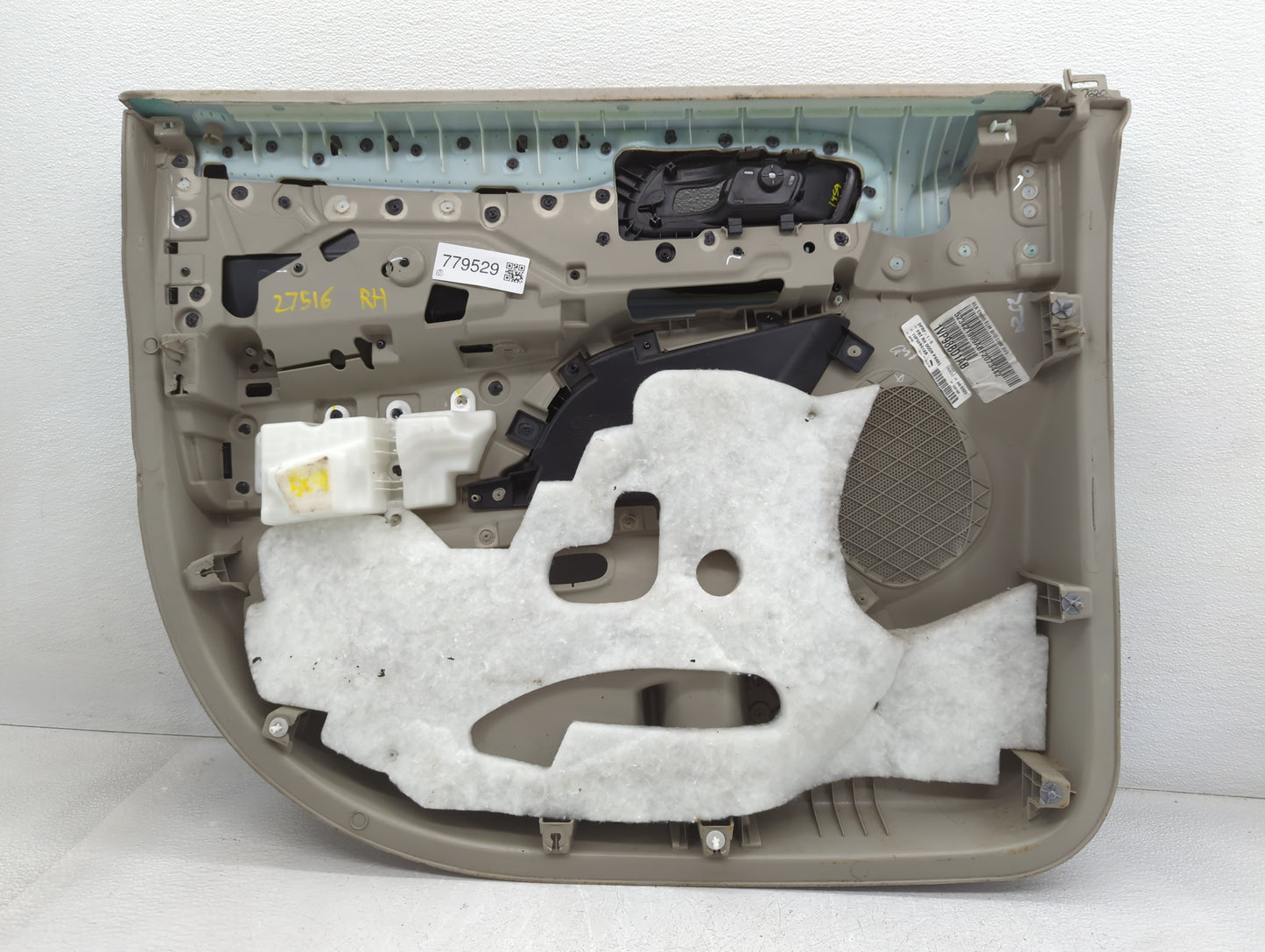 2011 Dodge Caravan Front Right Passenger Interior Door Panel Trim Grey - Oemusedautoparts1.com