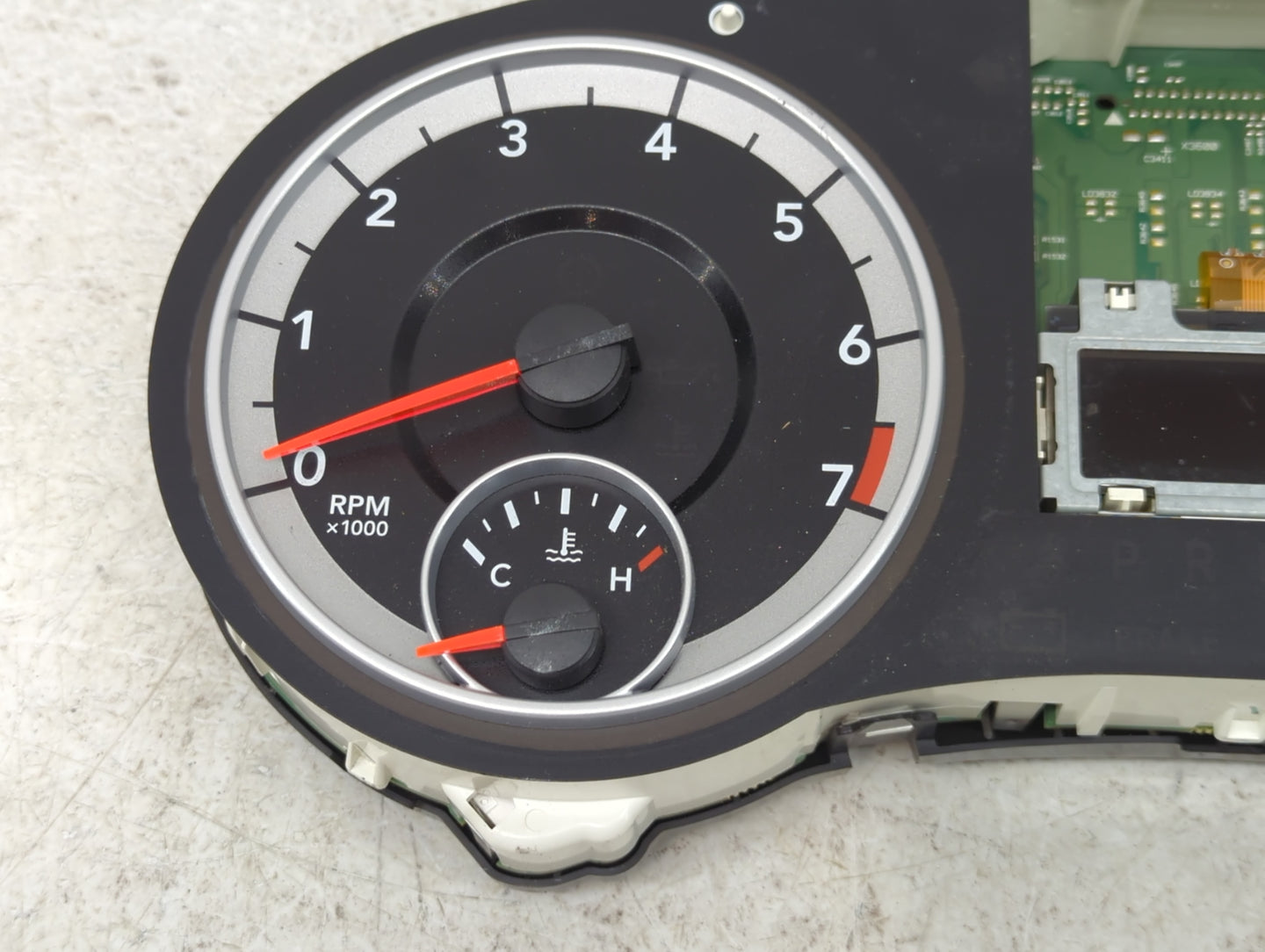 2011 Dodge Caravan Instrument Cluster Speedometer Gauges Miles:183K Fits OEM Used Auto Parts - Oemusedautoparts1.com