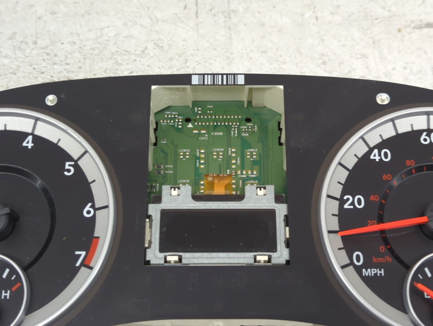2011 Dodge Caravan Instrument Cluster Speedometer Gauges Miles:183K Fits OEM Used Auto Parts - Oemusedautoparts1.com