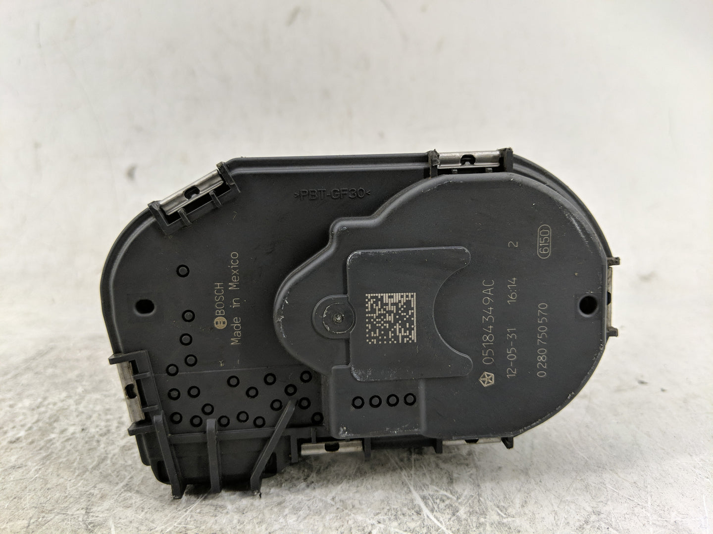 2011-2022 Dodge Challenger Throttle Body P/N:0 280 750 570 05184349AC Fits OEM Used Auto Parts - Oemusedautoparts1.com