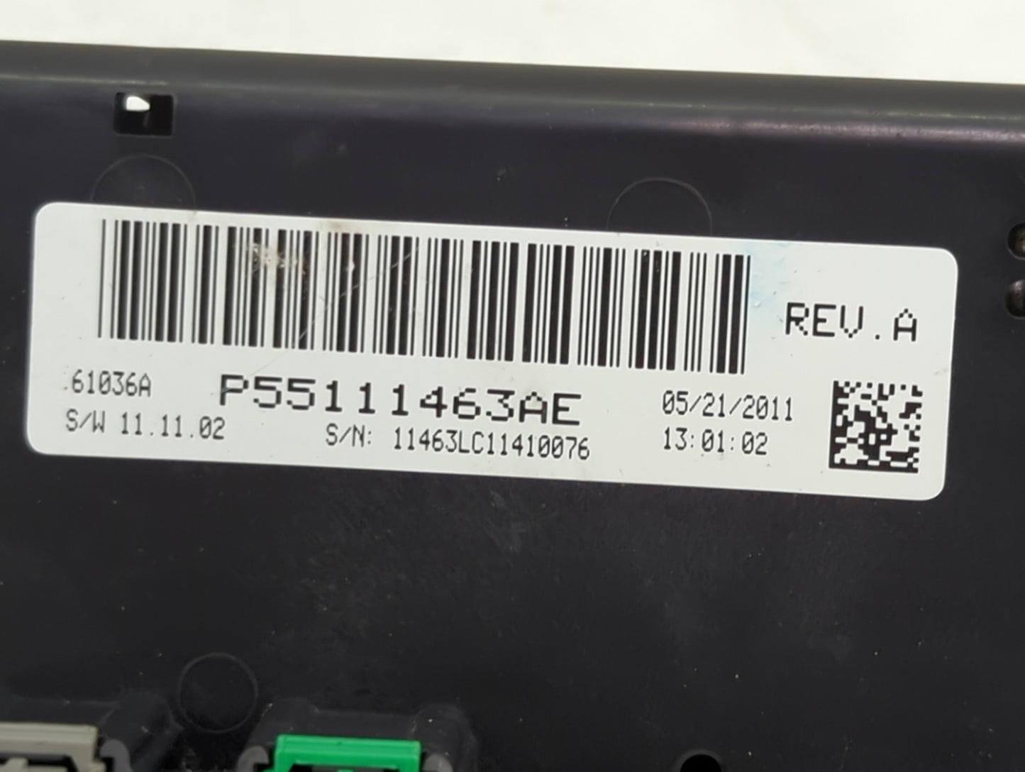 2011-2014 Dodge Challenger Climate Control Module Temperature AC/Heater Replacement P/N:P55111463AE Fits Fits 2011 2012 2013