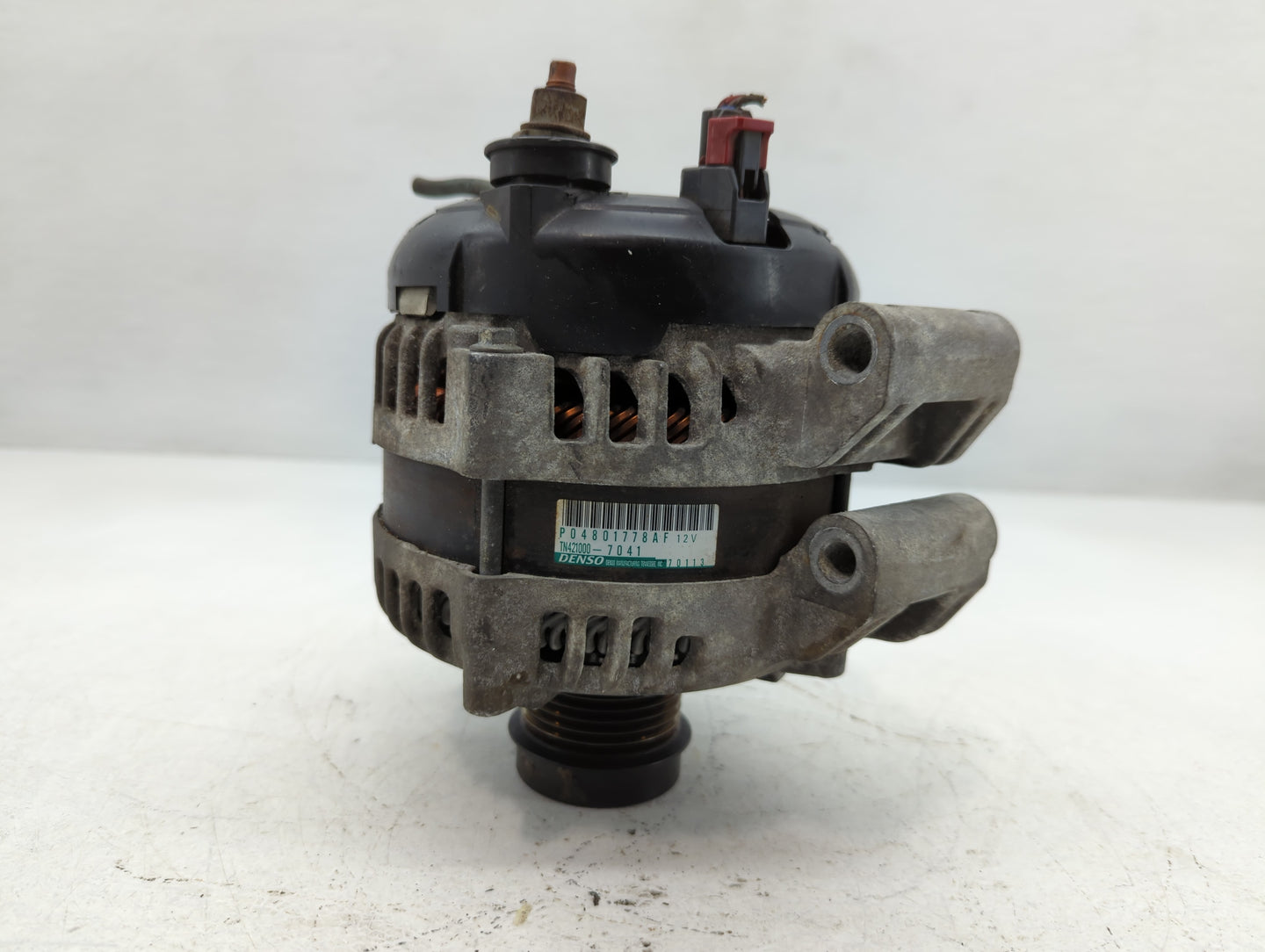2011-2022 Dodge Challenger Alternator Replacement Generator Charging Assembly Engine OEM P/N:P04801778AF Fits OEM Used Auto 