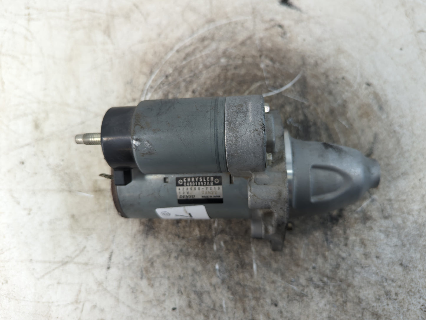 2011-2016 Dodge Challenger Car Starter Motor Solenoid OEM P/N:428000-7210 04801852AB Fits Fits 2011 2012 2013 2014 2015 2016