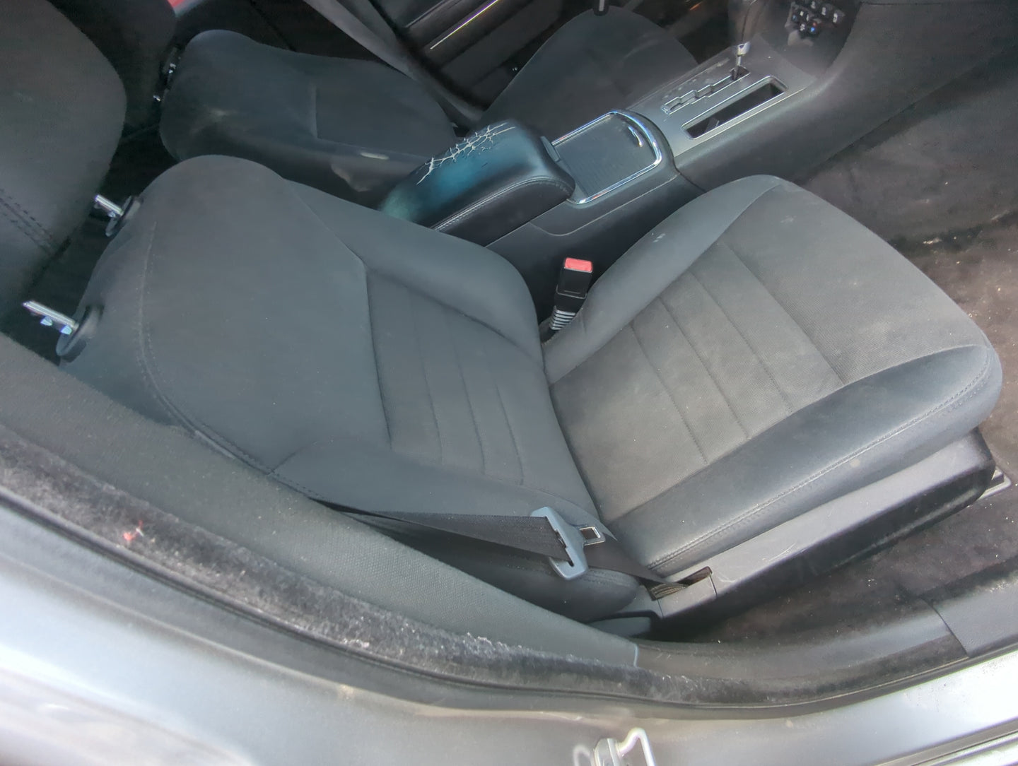 2011-2014 Dodge Charger Passenger Front Seat Oem Grey - Oemusedautoparts1.com