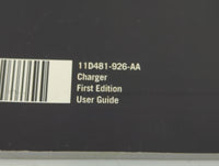 2011 Dodge Charger Owners Manual Book Guide P/N:11D481-926-AA OEM Used Auto Parts - Oemusedautoparts1.com