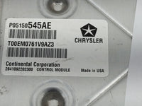 2011 Dodge Charger PCM Engine Control Computer ECU ECM PCU OEM P/N:P05150545AE Fits OEM Used Auto Parts - Oemusedautoparts1.