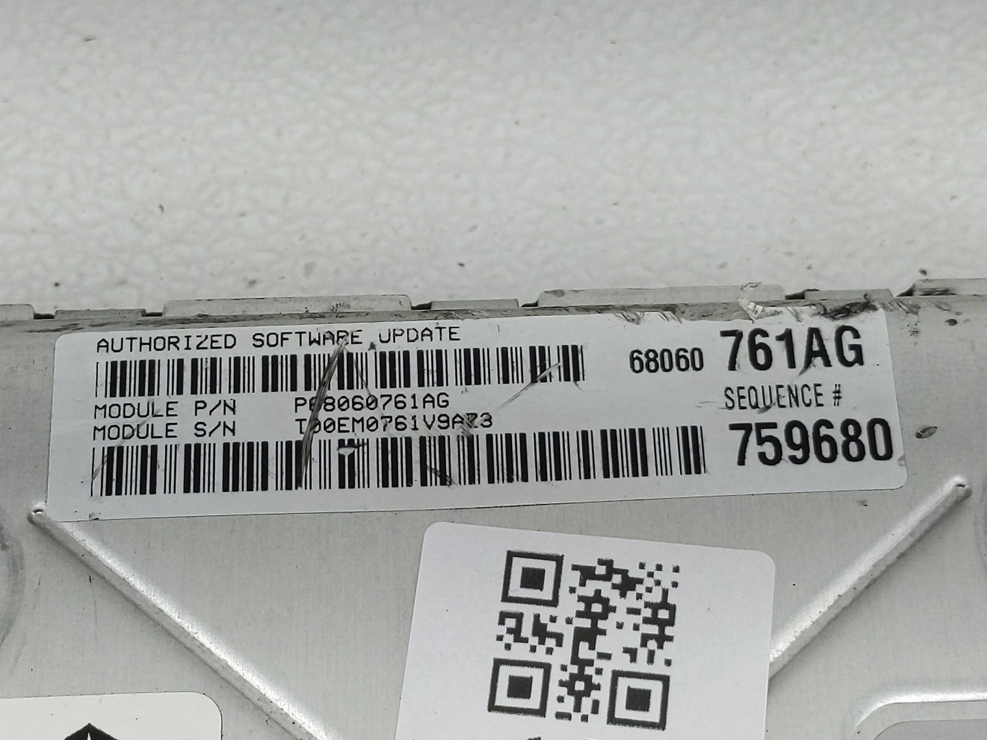 2011 Dodge Charger PCM Engine Control Computer ECU ECM PCU OEM P/N:P05150545AE Fits OEM Used Auto Parts - Oemusedautoparts1.