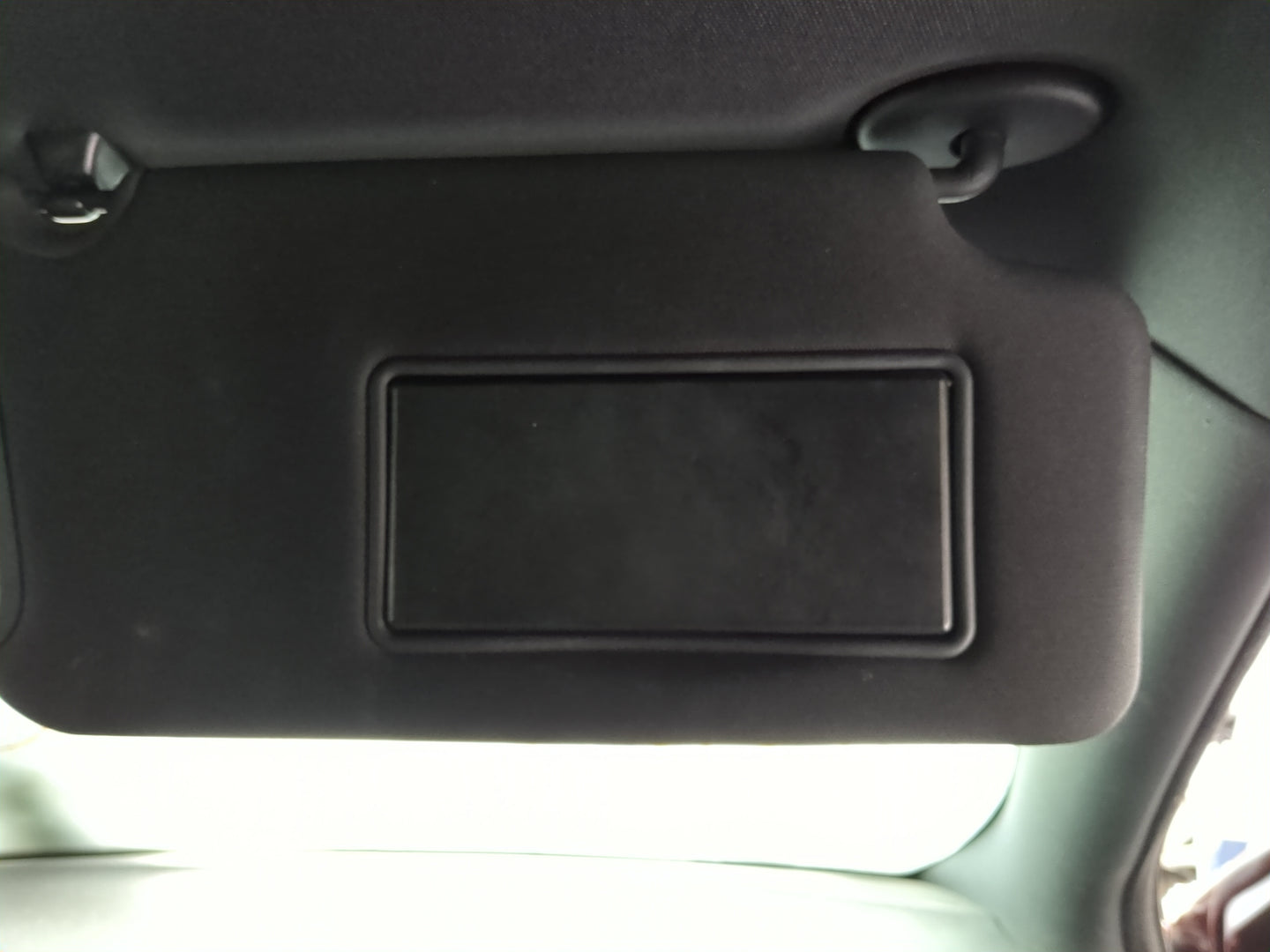 2011-2014 Dodge Charger Sun Visor Shade Replacement Passenger Right Mirror Fits Fits 2011 2013 2014 OEM Used Auto Parts - Oe