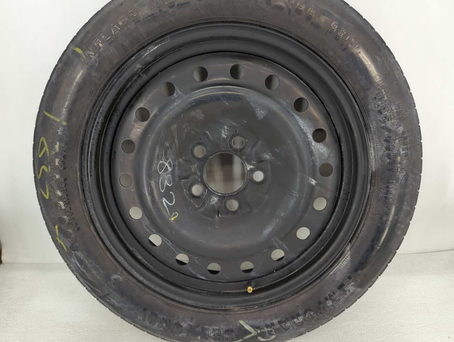2006-2022 Dodge Charger Spare Donut Tire Wheel Rim Oem - Oemusedautoparts1.com