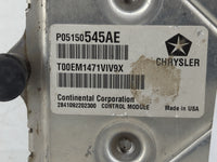 2011 Dodge Charger PCM Engine Control Computer ECU ECM PCU OEM P/N:P05150545AE Fits OEM Used Auto Parts - Oemusedautoparts1.