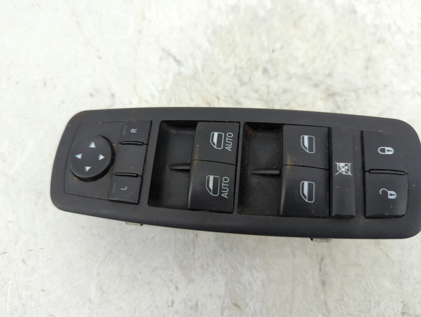 2011-2014 Dodge Charger Master Power Window Switch Replacement Driver Side Left P/N:68139805AA Fits OEM Used Auto Parts - Oe