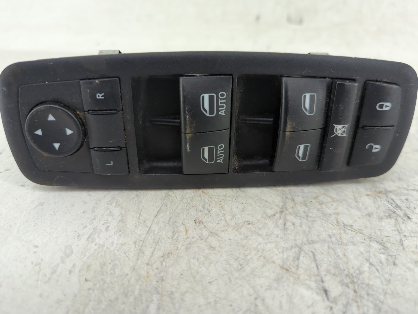 2011-2014 Dodge Charger Master Power Window Switch Replacement Driver Side Left P/N:68139805AA Fits OEM Used Auto Parts - Oe