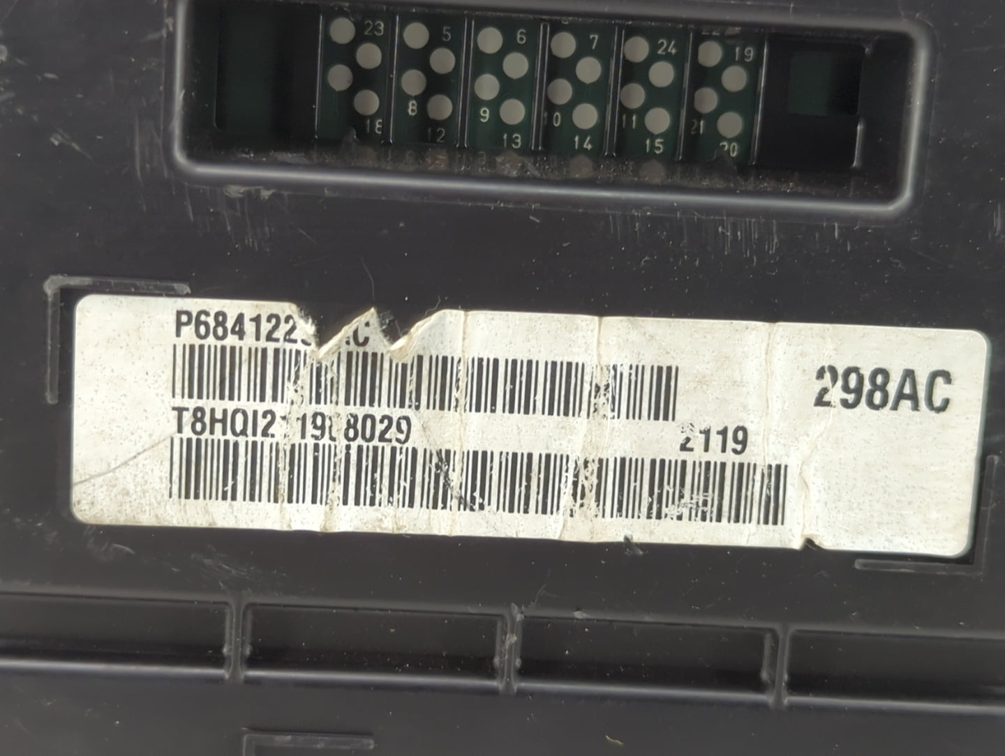 2011 Dodge Charger Instrument Cluster Speedometer Gauges P/N:P68412298AC T8HQI21908029 Fits OEM Used Auto Parts - Oemusedaut