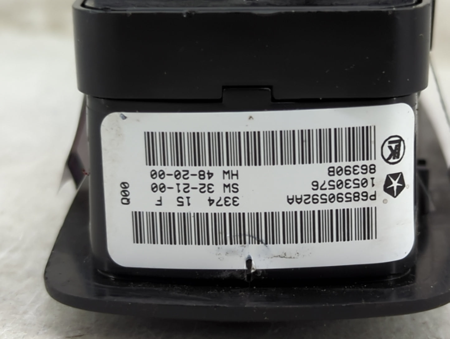 2011-2014 Dodge Charger Master Power Window Switch Replacement Driver Side Left P/N:P68590592AA 10530576 Fits OEM Used Auto 