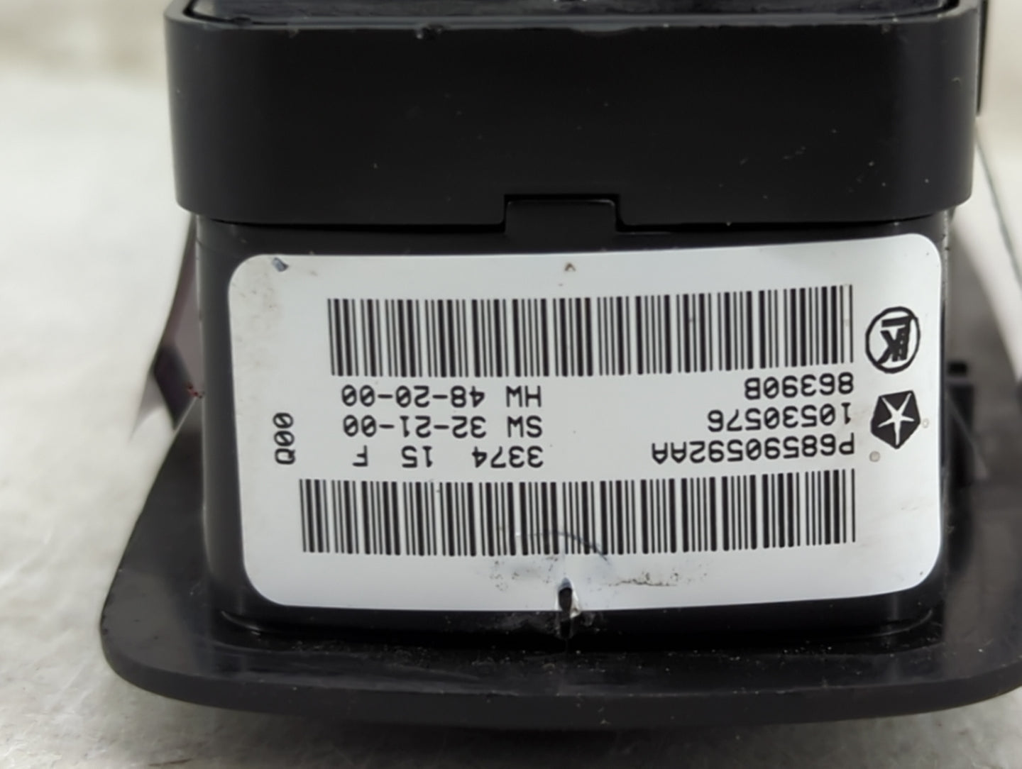 2011-2014 Dodge Charger Master Power Window Switch Replacement Driver Side Left P/N:P68590592AA 10530576 Fits OEM Used Auto 